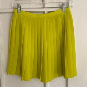 Neon American Apparel pleated shirt, size S